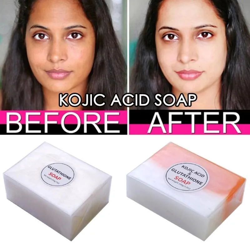 

Handmade Kojic Acid Soap Glutathione Whitening Soap Cleanser Bath And Hand Wash Soap Antibacterial