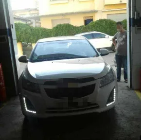 DRL для Chevrolet Cruze 2013 2014 2015 дневные ходовые огни противотуманная фара 12 В дневной