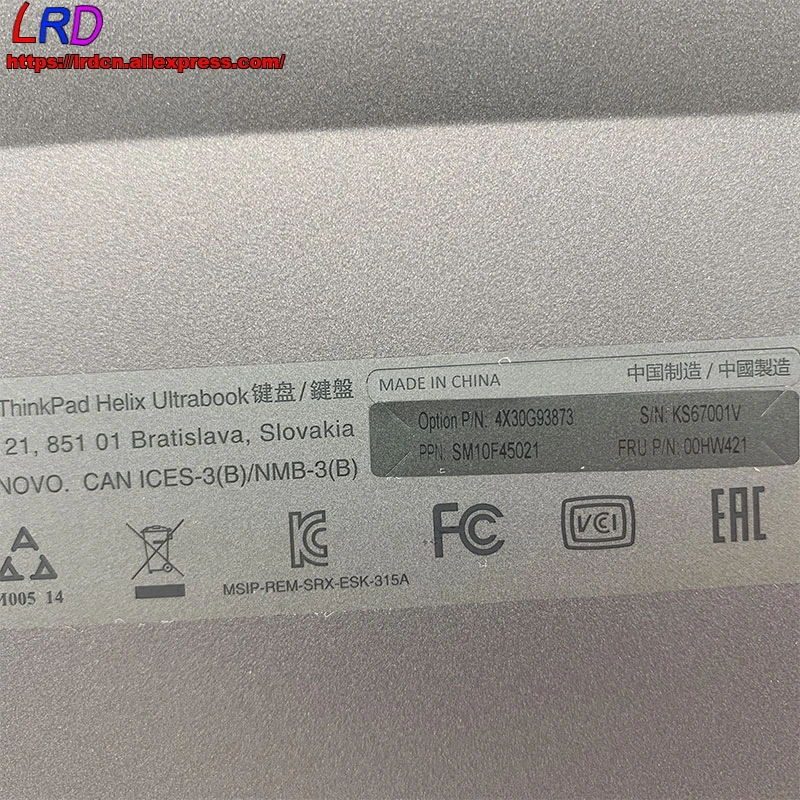 Новая Оригинальная PL Polishl док-клавиатура для Lenovo Thinkpad Helix 2-го поколения 20CG 20CH Ultrabook