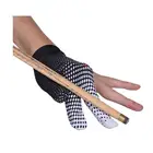 1 шт. Для мужчин Для женщин Для мужчин бильярдный перчатки подходят для левой и правой руки трехпалые перчатки для игры в Пул Снукер перчатки бильярдные принаждежности