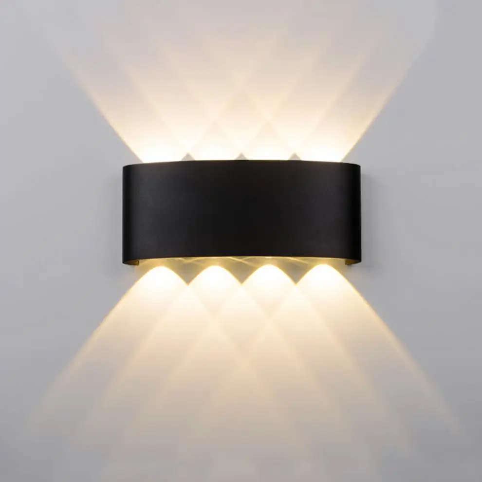 

Wall Light 8W IP65 Waterproof Sconce LED Wall Light for Indoor Outdoor Garden Corridor Balcony Up Down Light