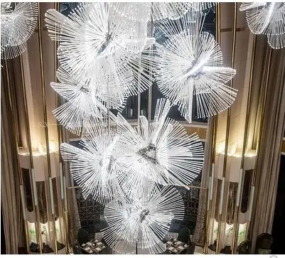 Гостиничный инжиниринг изготовленная на заказ люстра из стекла итальянский