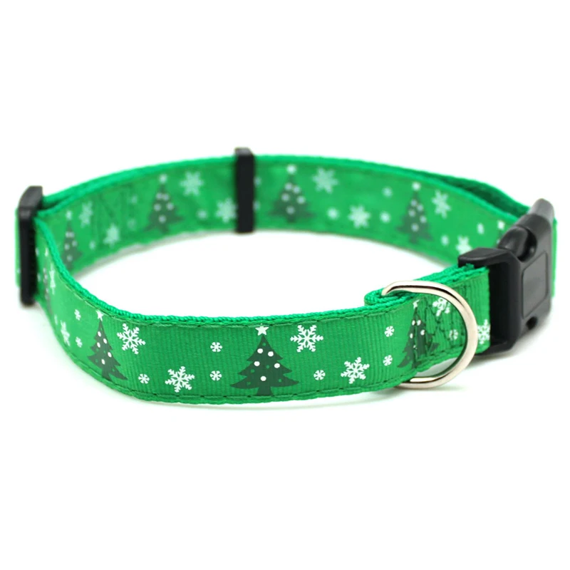 Ошейник для собак высокое качество Рождественский поводок домашних животных