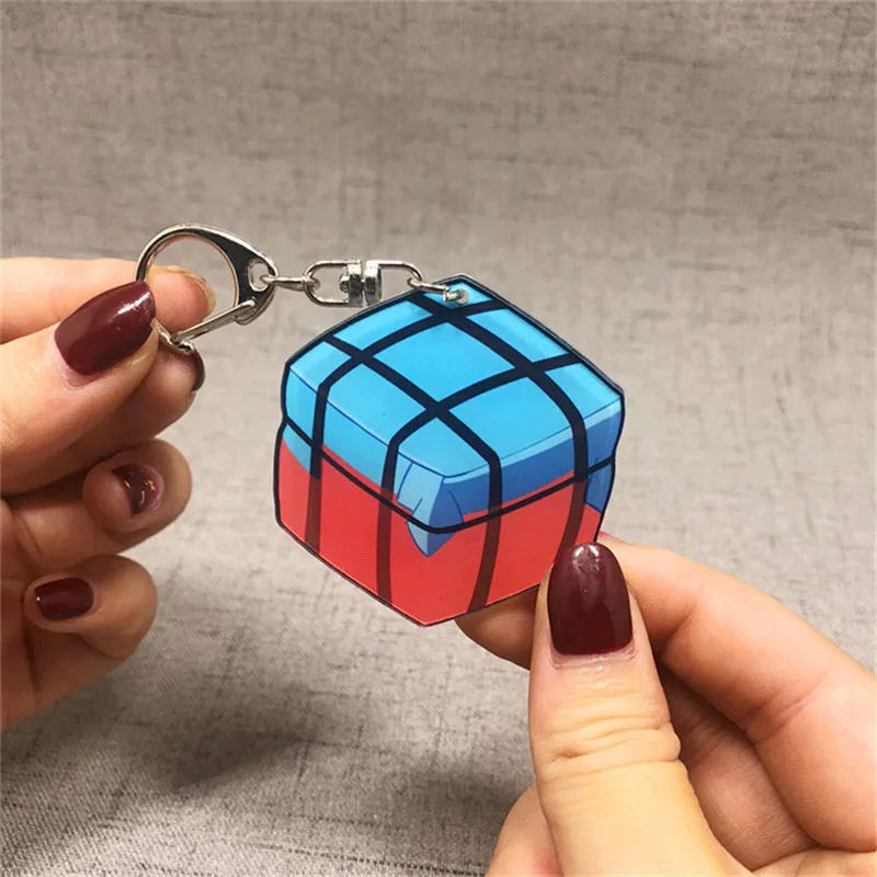 

Keychain with Split Ring Metal Key Pendant Charms Holder Link DIY Acrylic Christmas Gift Chains Keyring Decoration Accessories