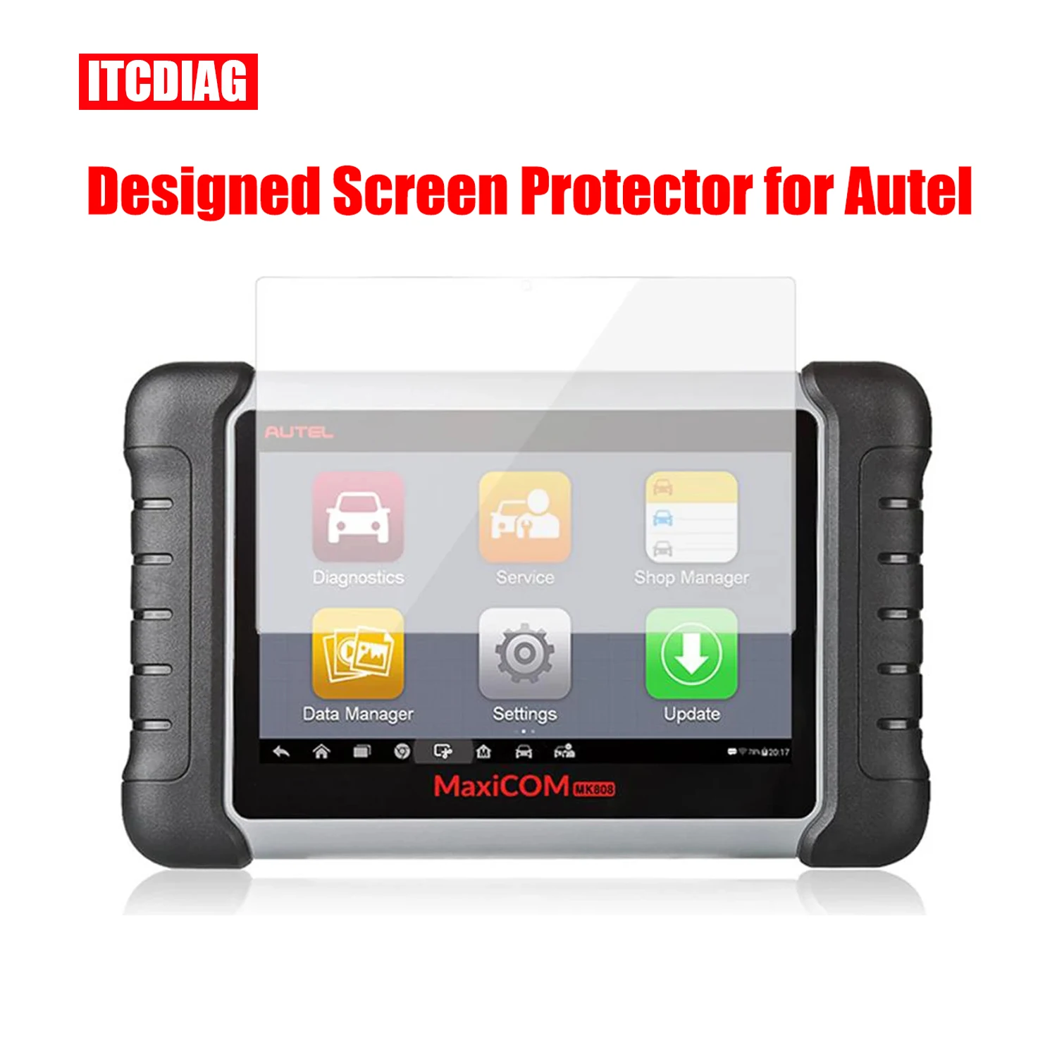 

High Quality Tempered Glass Screen Protector for Autel MaxiCOM MK808 MS909 MS919 MS908S MS908 PRO MS906 MS906BT