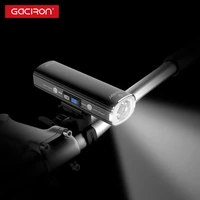 gaciron v20s 1000 lumen bike light bicycle headlight rear light 2 in 1 with mount holder waterproof rechargeable bike flashlight