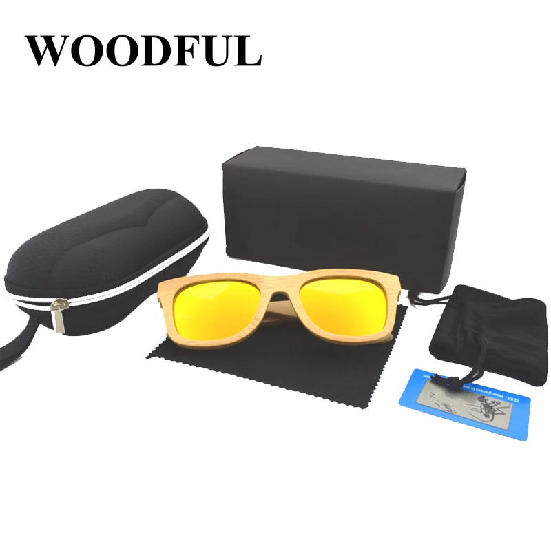 Деревянные бамбуковые солнцезащитные очки ручной работы с поляризацией |