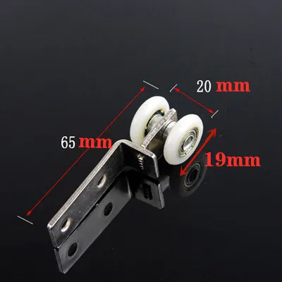 2 55x0 74 дюйма гибкая труба металлический подшипник шкив блок с двумя пластиковыми