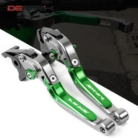 for kawasaki zx6r zx 6r 2019 2021 2020 motorcycle cnc aluminum adjustable extendable folding brake clutch levers accessories
