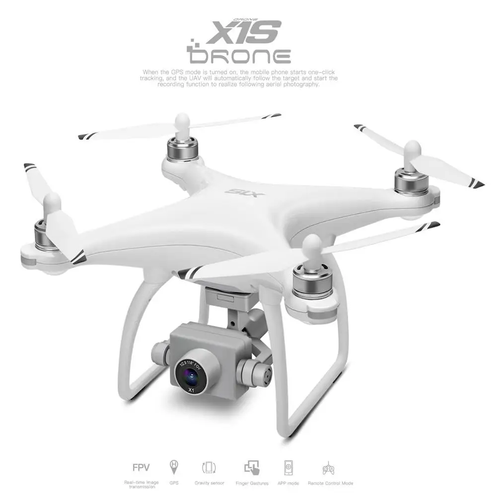 Wltoys XK X1S 5G WIFI FPV GPS с 4K HD камерой двухосевой карданный подвес время полета 22 мин