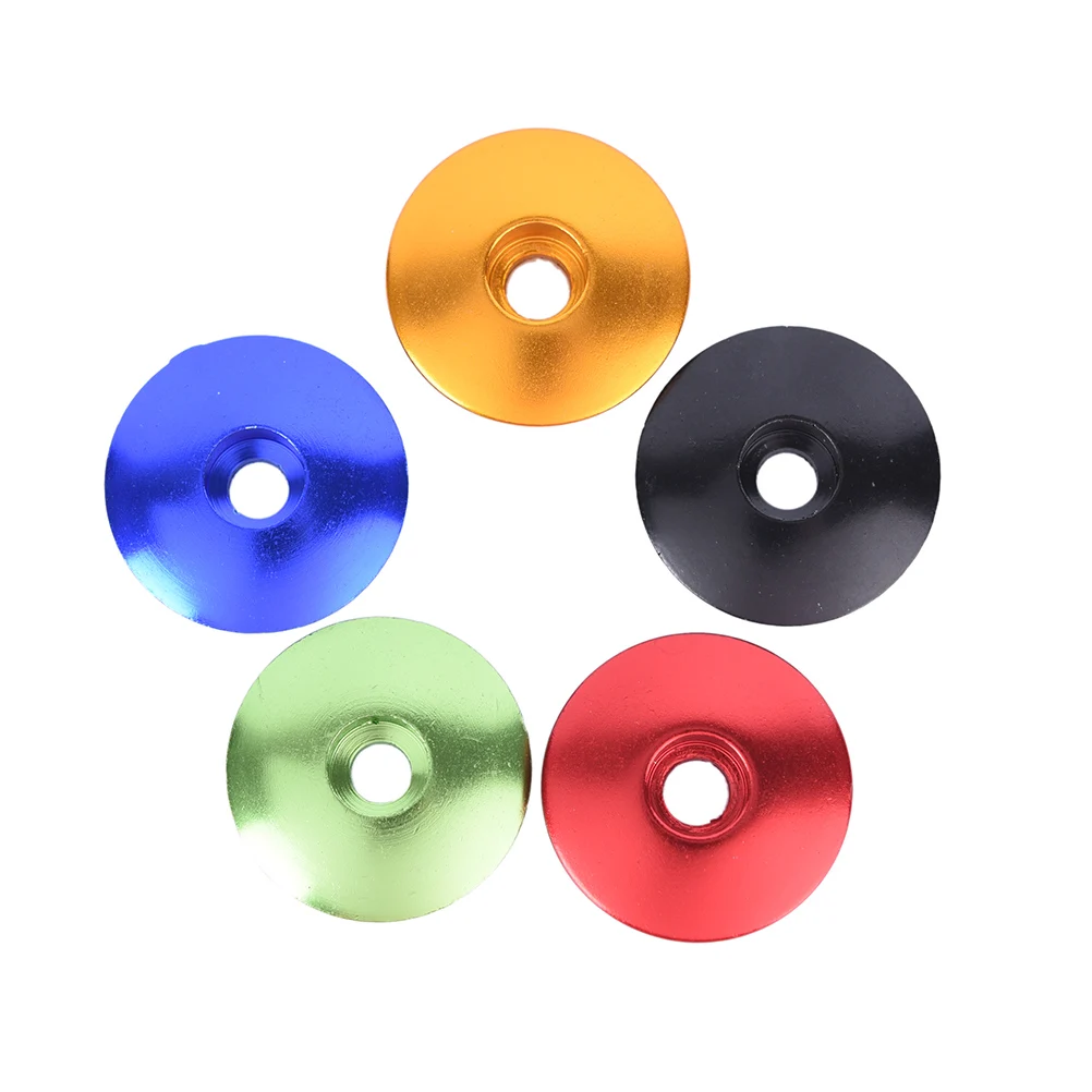 

1pc New Aluminum MTB Bike Bicycle Stem Headset Top Cap Cover Crank Bolt Parts Dustproof Black, Red,Yellow,Blue,Green