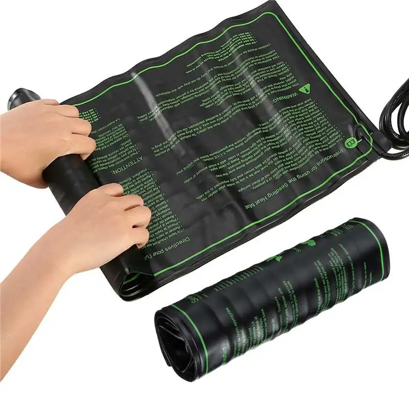 Новый нагревательный коврик для рассады 60x30 см 220 в водонепроницаемый