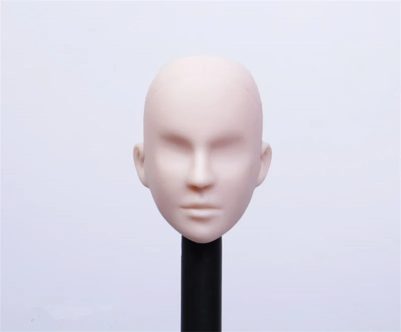 

Голова-солдат в масштабе 1/6, голова-образец для макияжа, голова для практики искусства, голова для макияжа телесного цвета, Мужская голова дл...