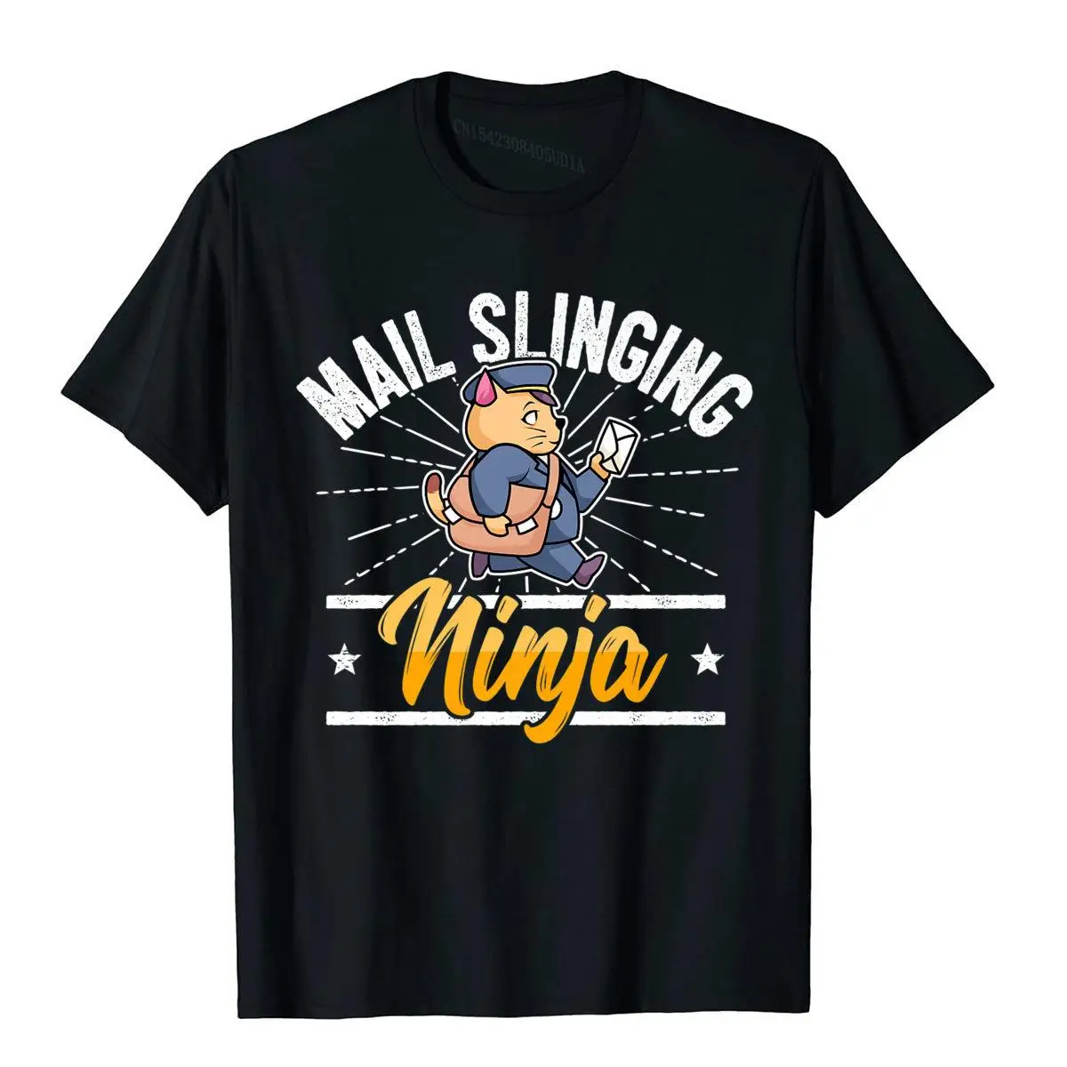

Футболка почтальсмана I Cat Tomcat Ninja Mailman Премиум Футболка облегающая уникальная хлопковая Молодежная футболка на день рождения