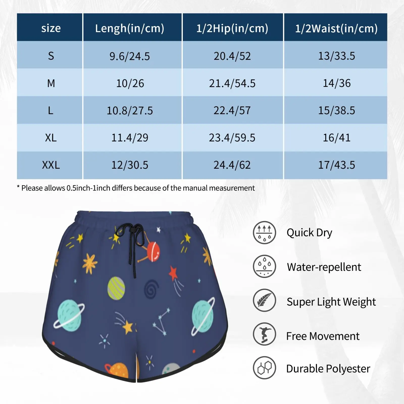 

Space Seamless . Space Zone Gift Swim Shorts Women Beach Shorts Planet Geeleebee Tpdesigns Triangular Paradise Sketch