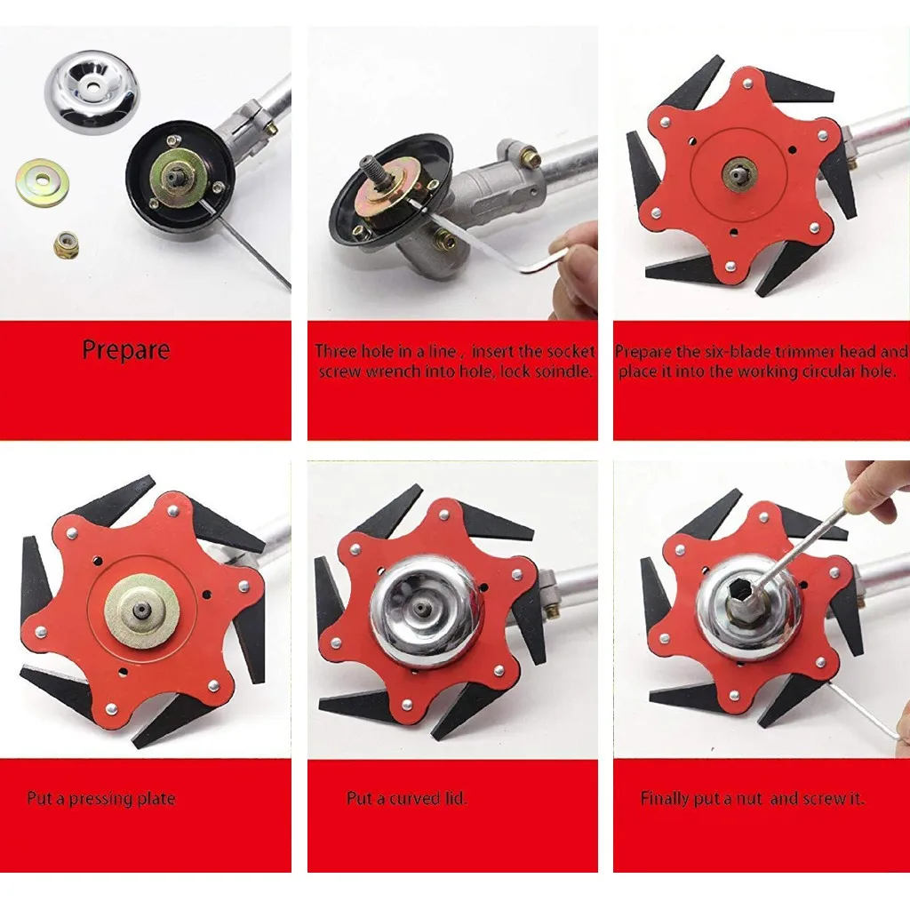 Набор адаптеров для газонокосилки аксессуары 4 шт.|Инструменты обрезки| |