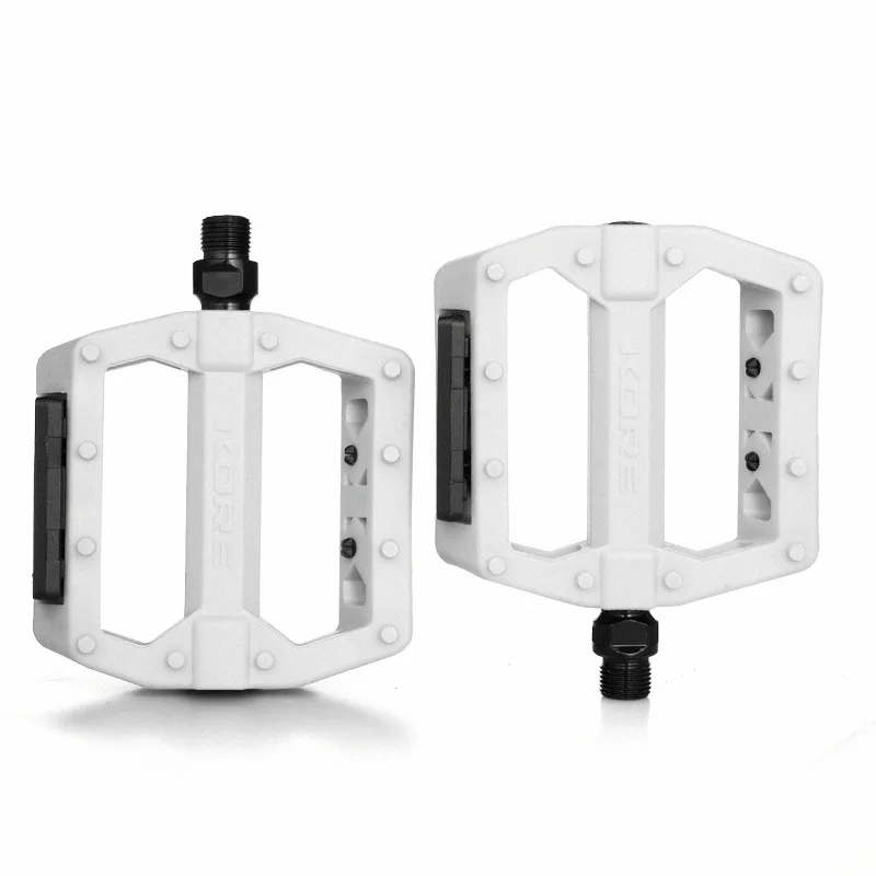 

Ultralight KORE Mountain Road Bike Pedals Wide Non-slip Durable Bearing Downhill Mtb Bicycle Flat Foot Nylon Fiber Pedal