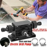 high efficiency electric drill pump diesel oil fluid water pump hand self priming liquid transfer pumps home garden power tools