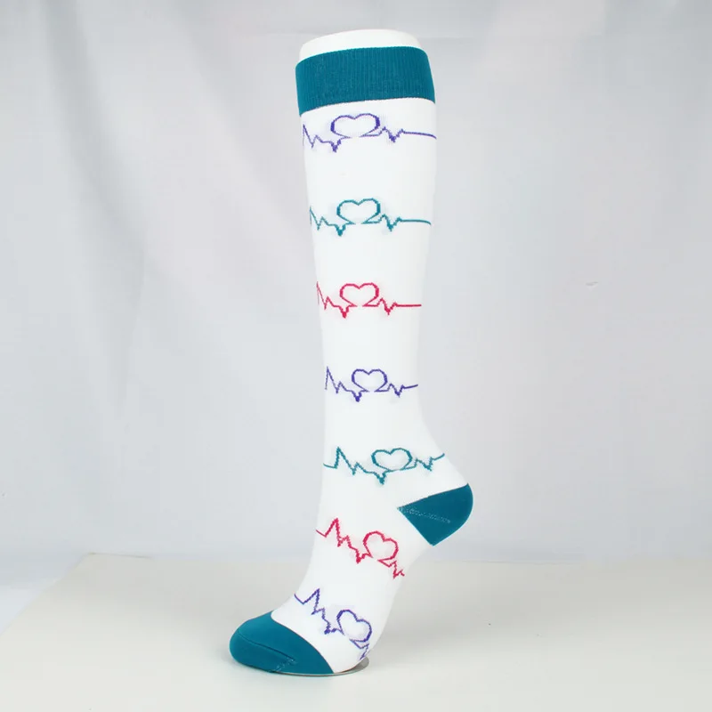 

Wj2021A3 Winter Autumn thigh high long nylon Compression Stockings hosiery girl braiding tub dot heart design stocking