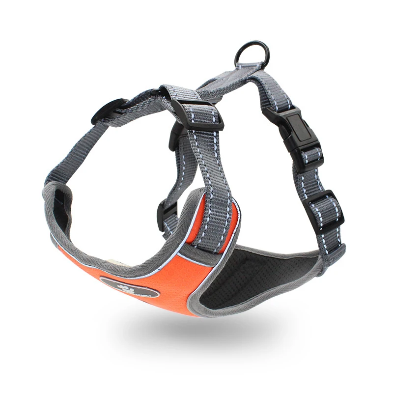 Собачья шлейка-жилетка Регулируемые мягкие с воздухопроницаемой сеткой