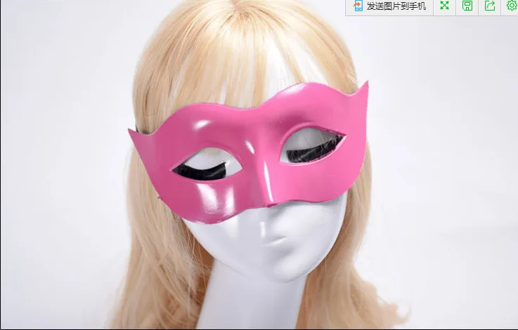 1 шт. Маскарадный костюм Красивая роспись шар для макияжа на половину лица лиса