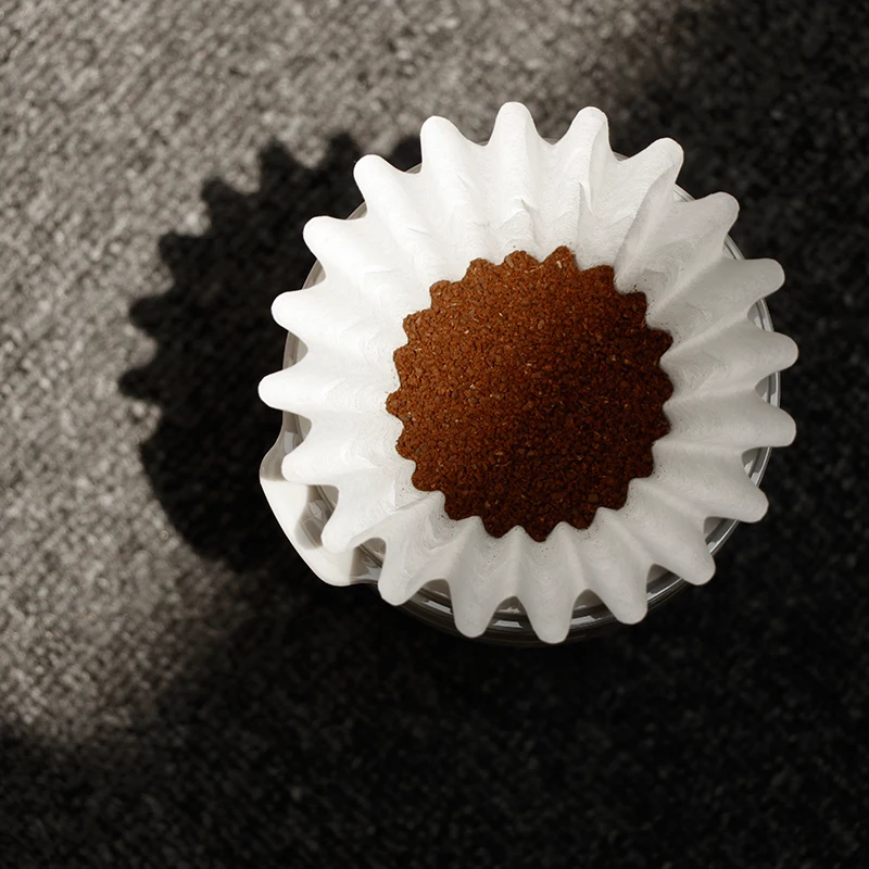 Гологологолографический волновой бумажный фильтр для кофе #155 фильтровальная