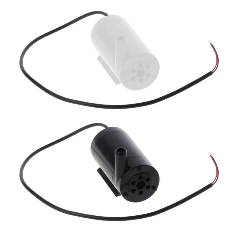 

Новинка 2021, электрический водяной погружной мини-насос 3 л/мин, от 5 в до 12 В для скважины аквариума