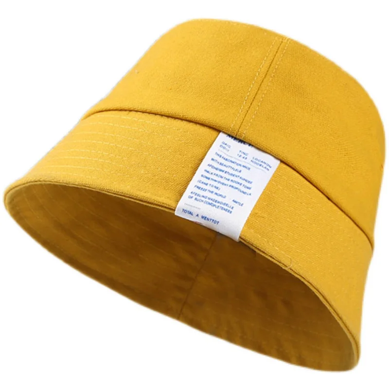

Ladies Basin Hat Spring and Summer All-match Letter Patch Show Face Small Bucket Cap Outdoor Street Fashion Men's Fisherman Hats
