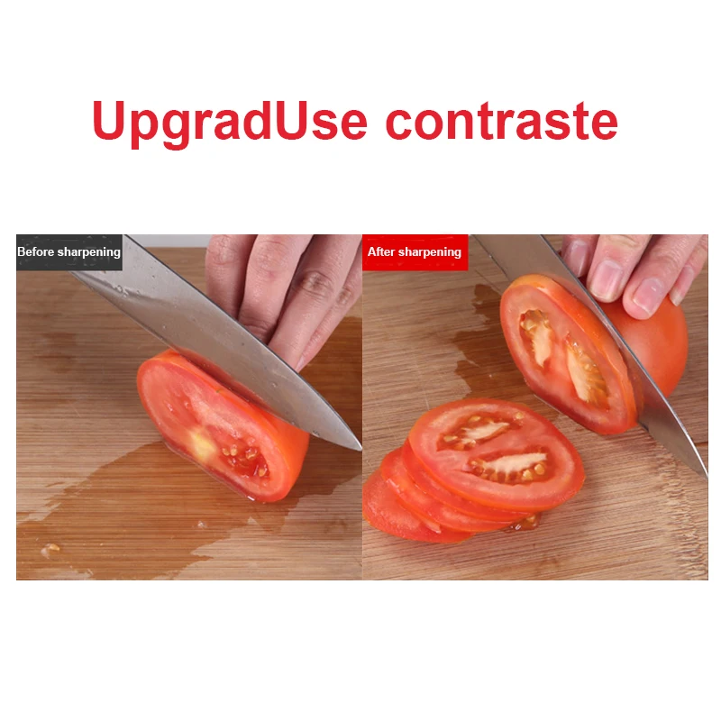 

Knife Sharpener 3 Stages Professional Whetstone Kitchen Sharpening Stone Tungsten Diamond Grinder Kitchen Accessories Tool