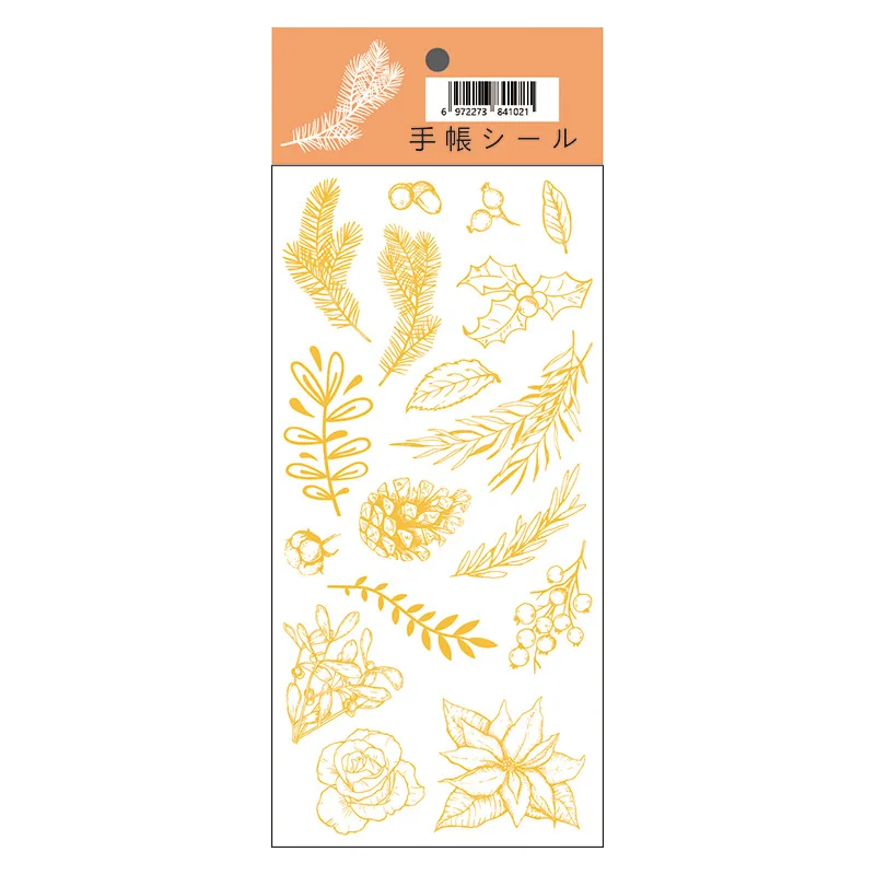 Скрап-пуля журнал Стикеры золото Фольга Алфавит эмблема с надписью s спасибо