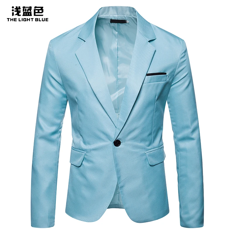 

MEN'S BLAZER NEW Arrival 2021 Autumn Formal Business wear Slim Fit Suit jacket men offices male casual
