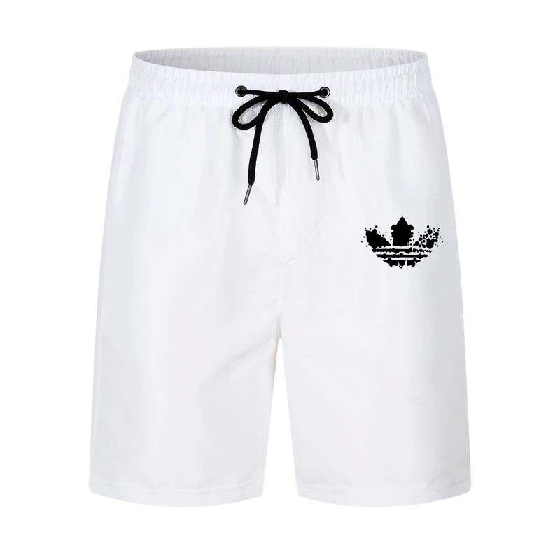 

2021 new summer men's shorts fitness quick-drying funny print Harajuku mesh pocket casual shorts beach hip-hop sweatpants
