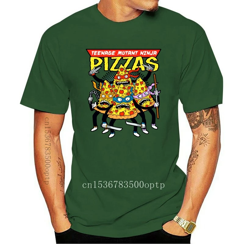 

New Men Short sleeve tshirt TMNP Pizza T Shirt Women t-shirt