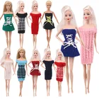 Для сестры устанавливается подружки летом аксессуары платье на шнуровке модные куклы 11 видов стилей для Барби для девочек Подарочные игрушки DIY