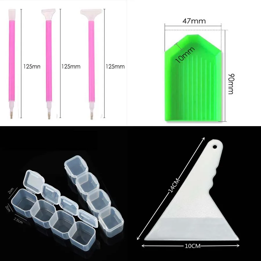 Наборы аксессуаров для алмазной живописи роликовая ручка глиняный поднос Stylo