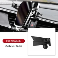 portable car mobile phone holder for mitsubishi outlander mk3 2016 2017 2018 2019 telephone stand bracket air vent accessories