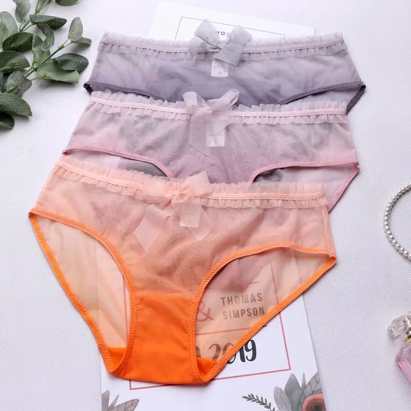 SP &amp CITY постепенная смена цвета сексуальные кружевные трусики Прозрачное нижнее