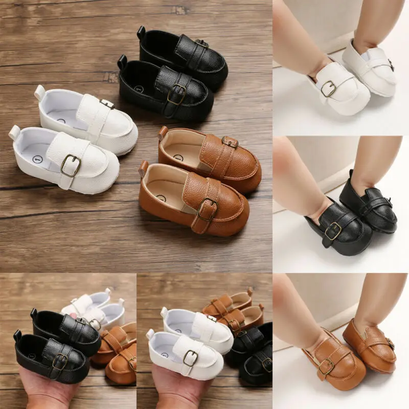 3 стиля модная Милая Детская обувь для новорожденных кожаная мягкая подошва