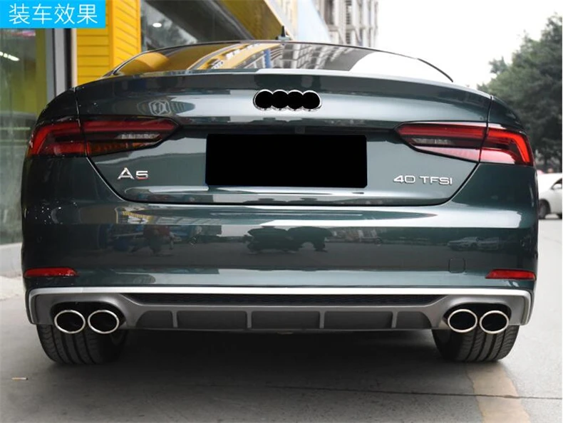 Высококачественный диффузор для заднего бампера ABS спойлер губ выхлопная