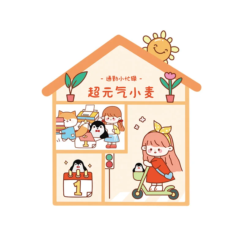 

40pcs/lot Kawaii Stationery Stickers Cute girl Diary Planner Decorative Mobile Stickers Scrapbooking DIY Craft Stickers