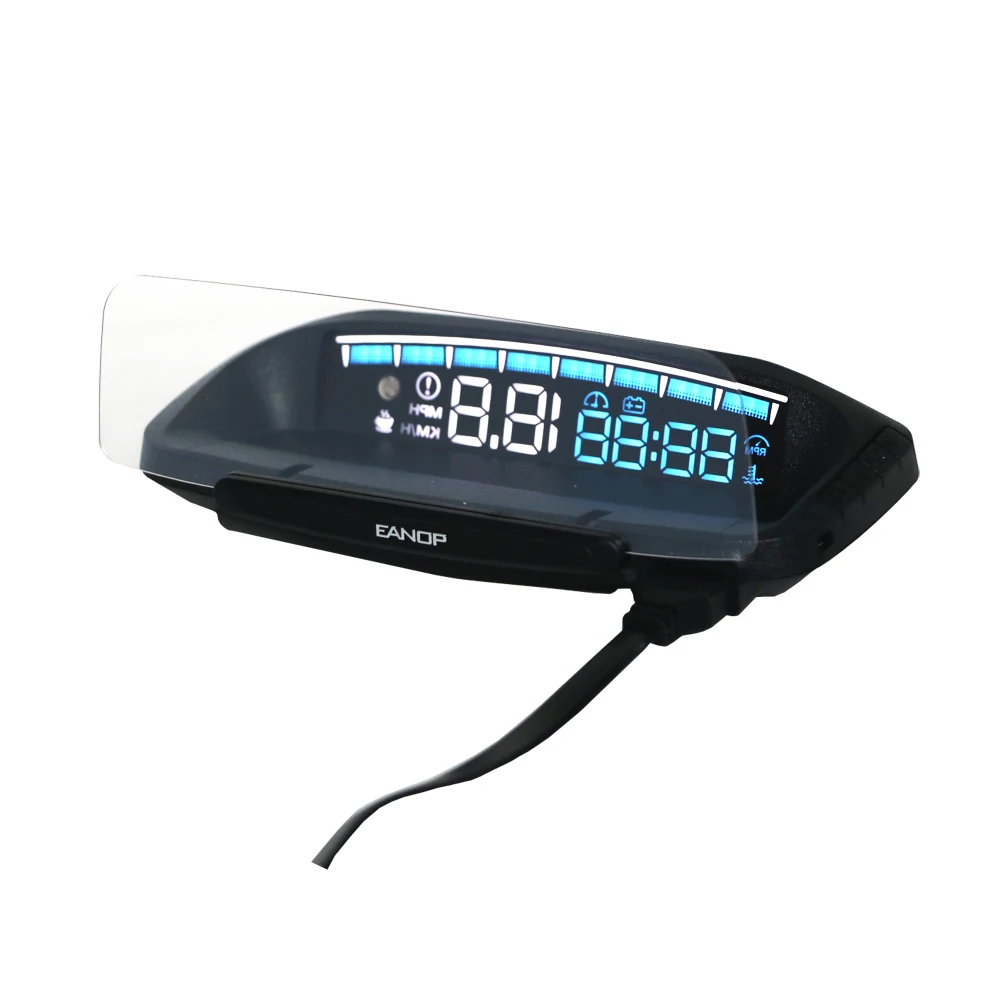 EANOP M40 HUD головной Дисплей Автомобильная электроника скоростной проектор Электроника бортовой туристический компьютер OBD II автомобильный измеритель скорости