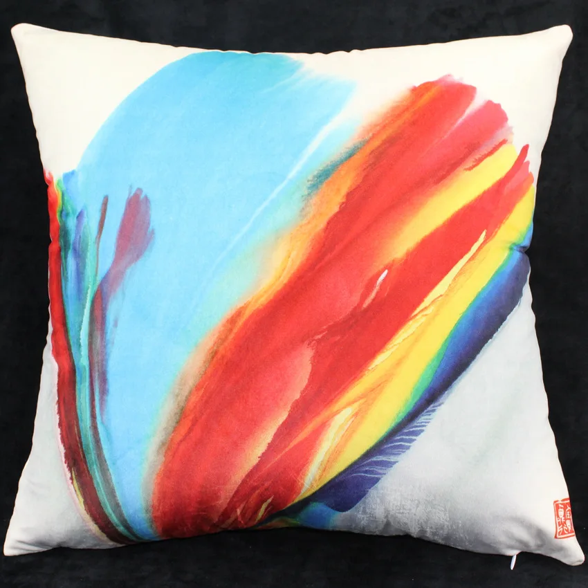 New Luxury Sofa Cushions Cover Plush Fabric Bolster Car Decorative Back Support Office Chair Seat 18*18in | Дом и сад