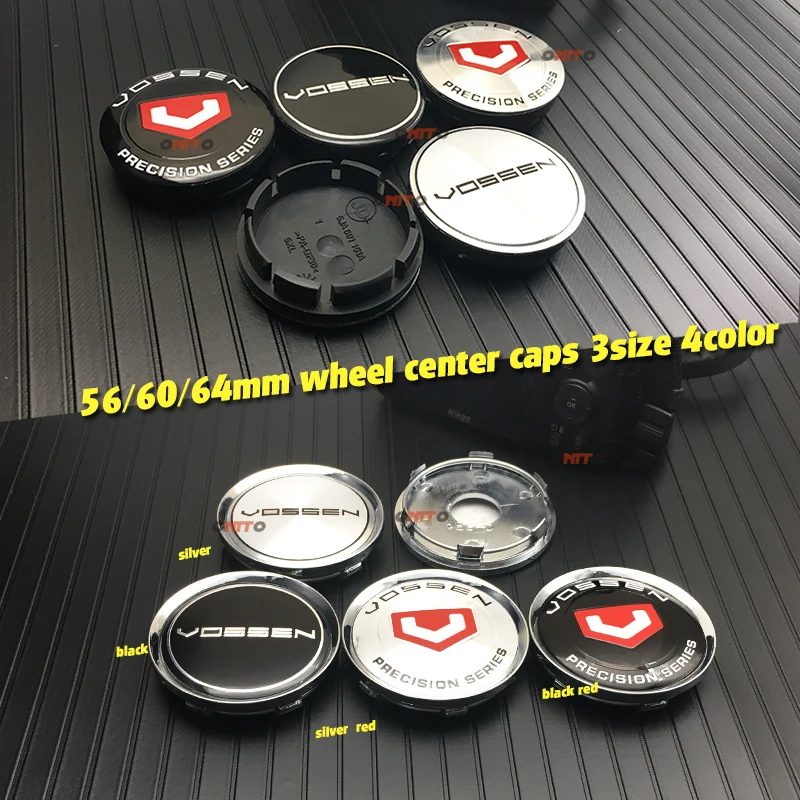 4 шт. 50 мм 56 60 64 65 66 68 для Vossen значок эмблема наклейки на автомобильное колесо