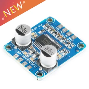 Высокомощный модуль цифрового усилителя постоянного тока 8 в-24 в, моно-Класс D 4-8 Ом 10 Вт 20 Вт 30 Вт для 30 Вт-300 Вт, Плата усилителя мощности динамика