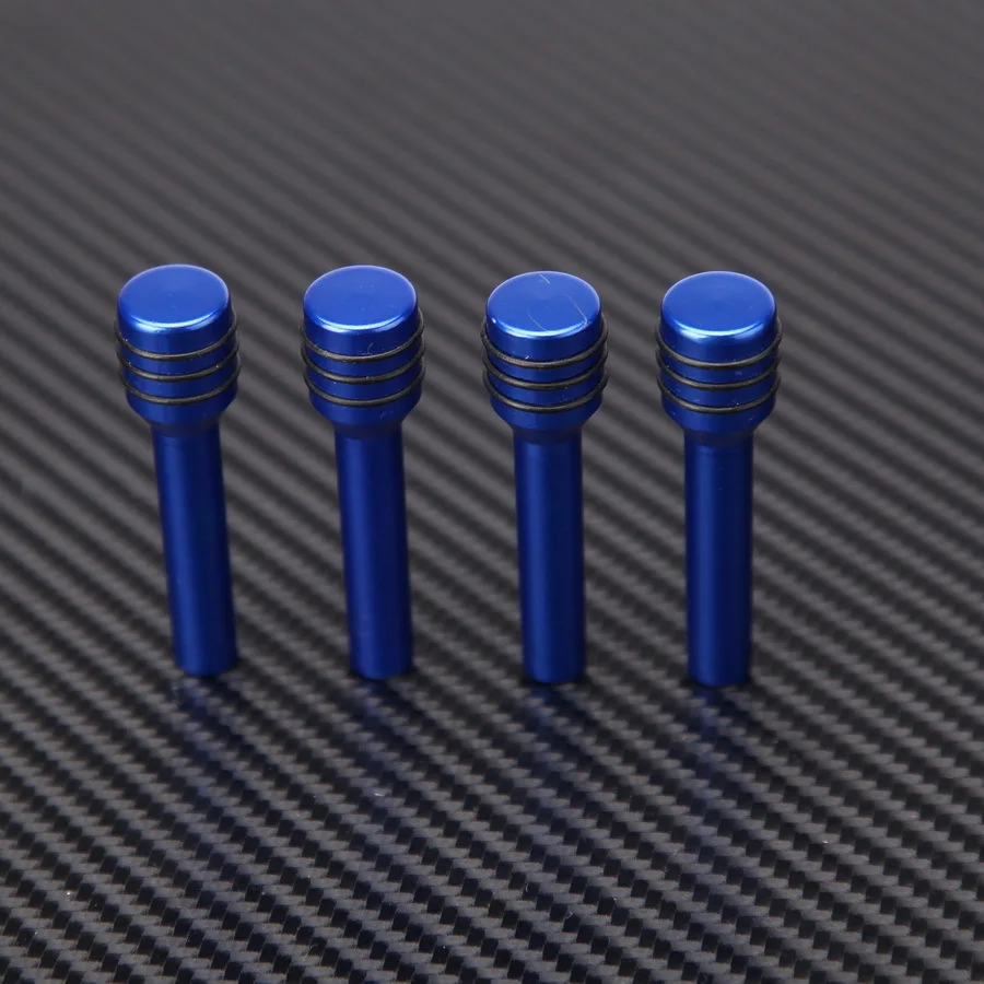 4 шт. алюминиевый Универсальный Автомобильный Дверной замок POSSBAY|pin door|car door pincar lock