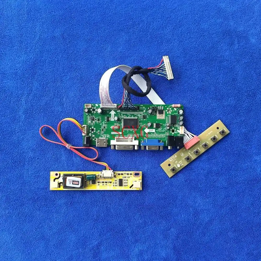 

For LM220WE1/LTM220MT05/M220Z1/MT220WW01 2CCFL HDMI-compatible VGA DVI 30 Pin LVDS 1680*1050 Display M.NT68676 Drive Board Kit