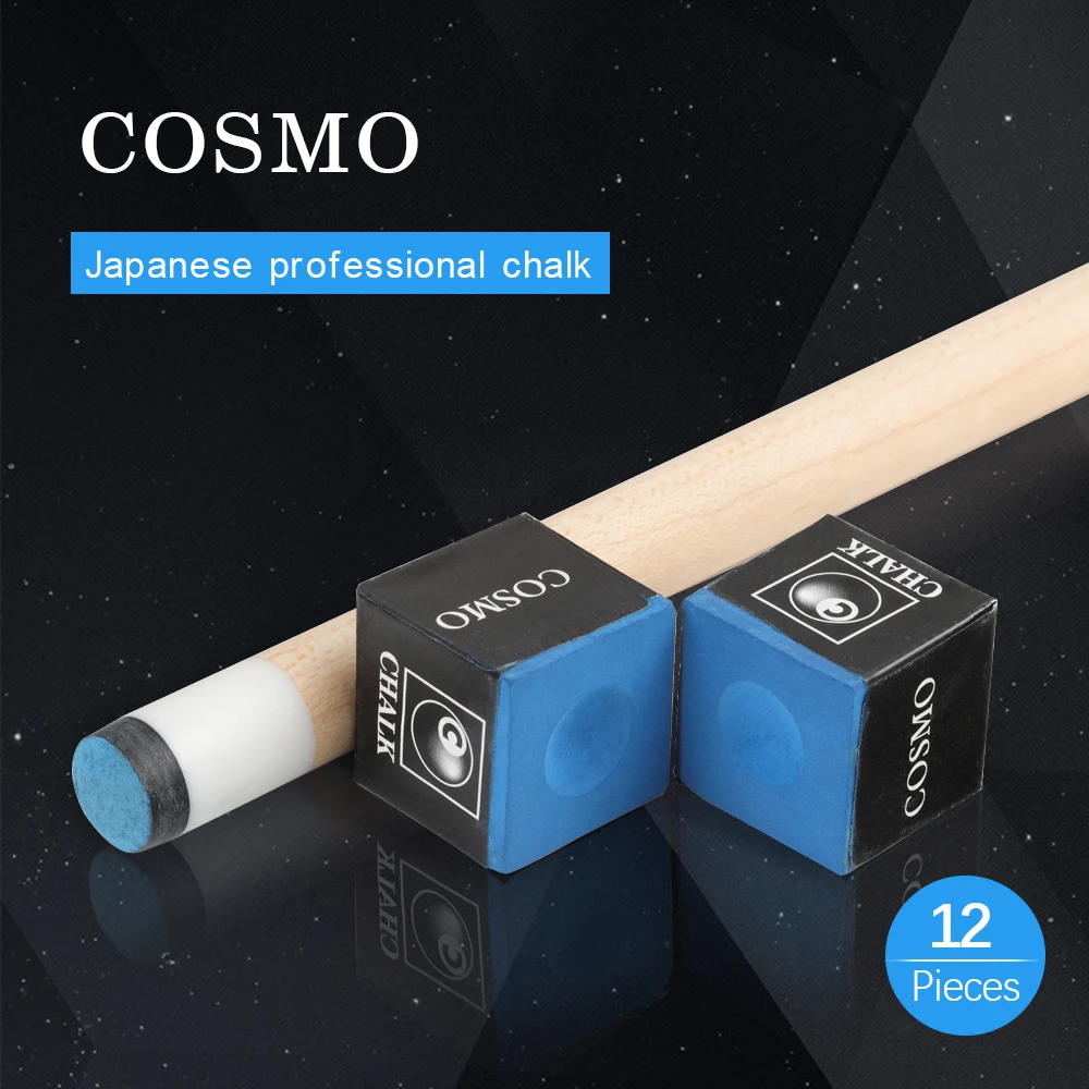 Оригинальный COSMO Мел бильярдный мел СИНИЙ Масляный бассейн для бильярда