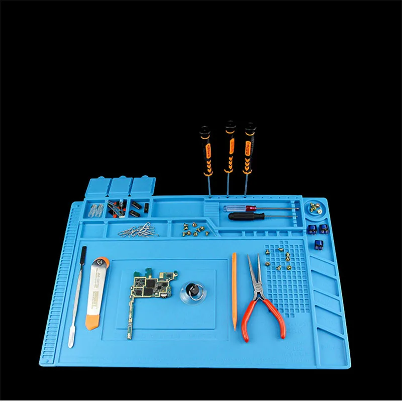 1 шт. высокотемпературный силиконовый коврик для ремонта мобильных телефонов