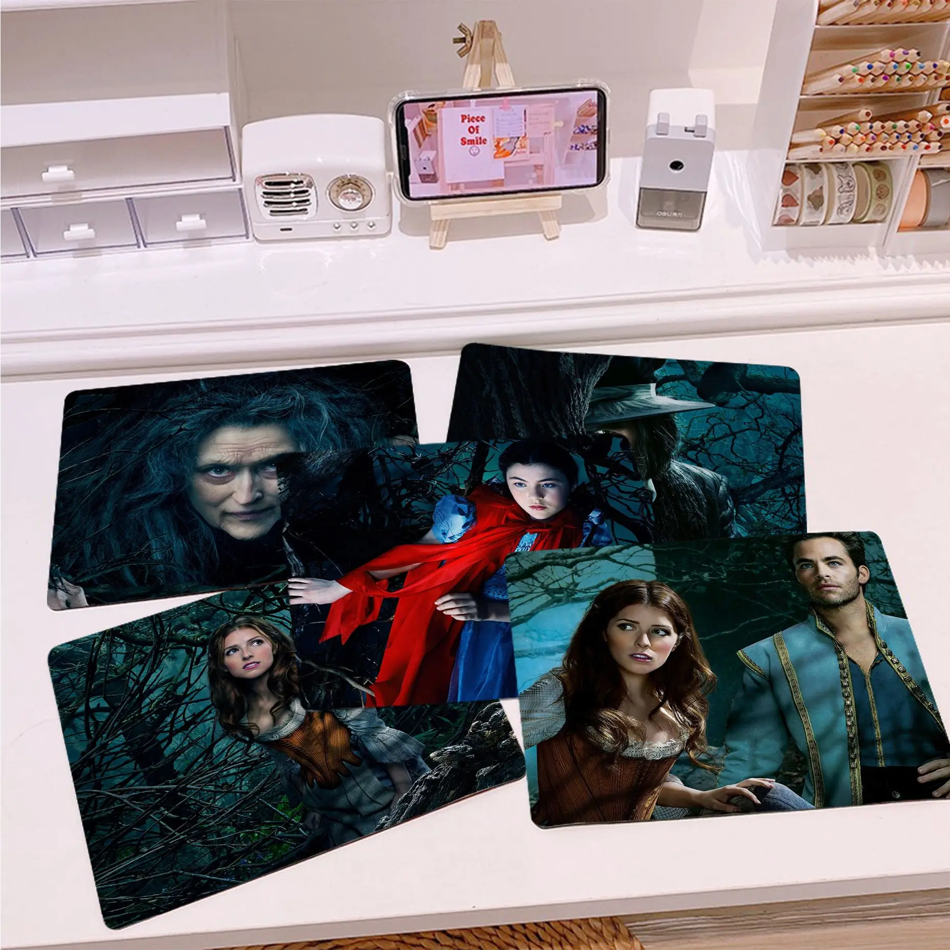 

Beautiful Anime Disney Into the Woods Silicone Pad to Mouse Game Smooth Writing Pad Desktops Mate gaming mouse pad