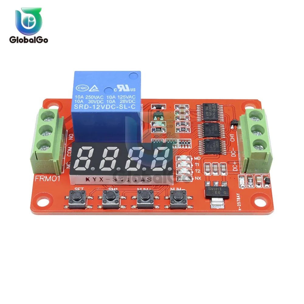 Многофункциональное самоблокирующееся реле 12 В постоянного тока стандартное